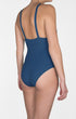 Shan Intemporel Classic plunging V neck one piece